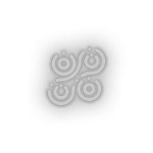 Load image into Gallery viewer, white 228_radium_crypto_currency_cryptocurrency led neon factory