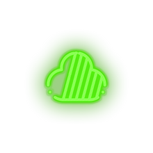 Load image into Gallery viewer, green 234_sky_coin_coin_crypto_crypto_currency led neon factory