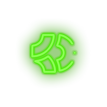 Load image into Gallery viewer, green 236_game_credits_coin_crypto_crypto_currency led neon factory