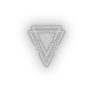 white 237_verge_coin_crypto_crypto_currency led neon factory