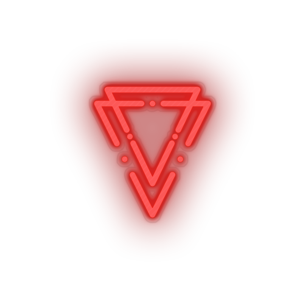 Verge Coin Neon Sign - Crypto Currency Led Neon Decor – Neon Factory