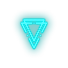 Load image into Gallery viewer, ice_blue 237_verge_coin_crypto_crypto_currency led neon factory