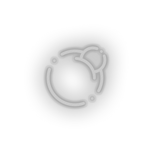 white 238_red_coin_coin_crypto_crypto_currency led neon factory