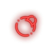 Load image into Gallery viewer, red 238_red_coin_coin_crypto_crypto_currency led neon factory
