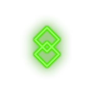 green 239_shift_coin_crypto_crypto_currency led neon factory