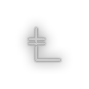 white 240_leo_coin_coin_crypto_crypto_currency led neon factory