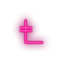 Load image into Gallery viewer, pink 240_leo_coin_coin_crypto_crypto_currency led neon factory