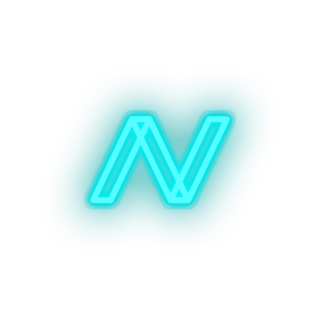 Load image into Gallery viewer, ice_blue 241_nav_coin_crypto_crypto_currency led neon factory