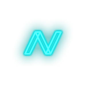 ice_blue 241_nav_coin_crypto_crypto_currency led neon factory