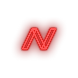 red 241_nav_coin_crypto_crypto_currency led neon factory