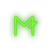 Load image into Gallery viewer, green 242_moon_coin_coin_crypto_crypto_currency led neon factory