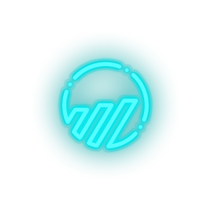 ice_blue 243_world_coin_coin_crypto_crypto_currency led neon factory