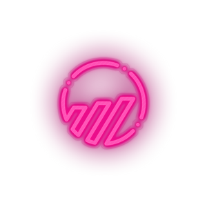 pink 243_world_coin_coin_crypto_crypto_currency led neon factory