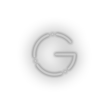 Load image into Gallery viewer, white 248_gulden_coin_crypto_crypto_currency led neon factory