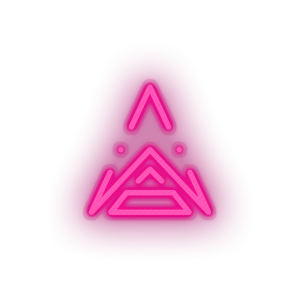 pink 251_ark_coin_crypto_crypto_currency led neon factory