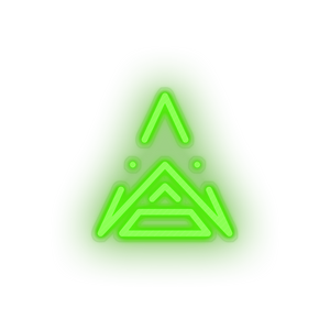 green 251_ark_coin_crypto_crypto_currency led neon factory