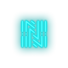 Load image into Gallery viewer, ice_blue 254_neoscoin_coin_crypto_crypto_currency led neon factory