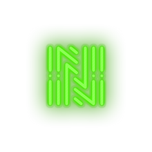 Load image into Gallery viewer, green 254_neoscoin_coin_crypto_crypto_currency led neon factory