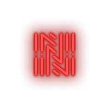 Load image into Gallery viewer, red 254_neoscoin_coin_crypto_crypto_currency led neon factory