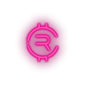 pink 255_rubycoin_coin_crypto_crypto_currency led neon factory