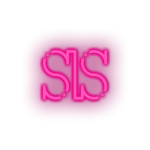 pink 256_salus_coin_crypto_crypto_currency led neon factory