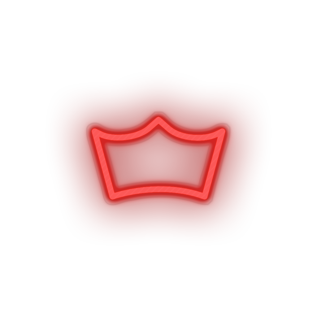 Crown Coin neon sign