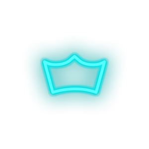 ice_blue 257_crown_coin_crypto_crypto_currency led neon factory