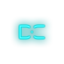 Load image into Gallery viewer, ice_blue 261_decent_coin_crypto_crypto_currency led neon factory