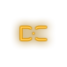 Load image into Gallery viewer, warm_white 261_decent_coin_crypto_crypto_currency led neon factory