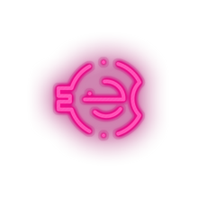 Load image into Gallery viewer, pink 262_e_coin_coin_crypto_crypto_currency led neon factory