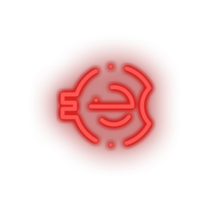 red 262_e_coin_coin_crypto_crypto_currency led neon factory