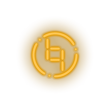 Load image into Gallery viewer, warm_white 263_ybcoin_coin_crypto_crypto_currency led neon factory