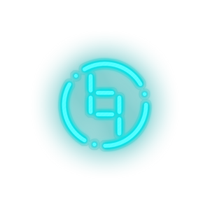 ice_blue 263_ybcoin_coin_crypto_crypto_currency led neon factory