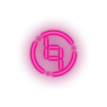 Load image into Gallery viewer, pink 263_ybcoin_coin_crypto_crypto_currency led neon factory