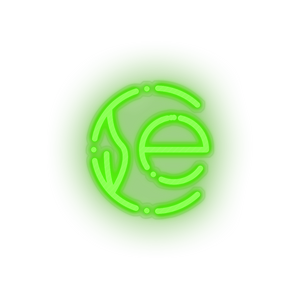 green 269_earth_coin_coin_crypto_crypto_currency led neon factory