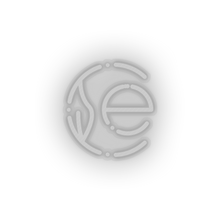 Load image into Gallery viewer, white 269_earth_coin_coin_crypto_crypto_currency led neon factory