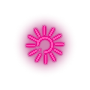 pink 270_luck_chain_coin_crypto_crypto_currency led neon factory