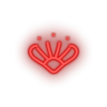 Load image into Gallery viewer, red 271_clams_coin_crypto_crypto_currency led neon factory