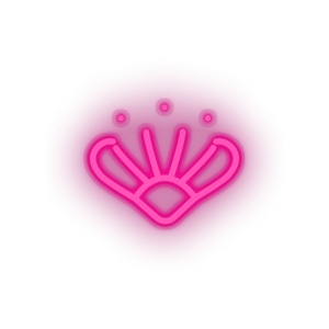 pink 271_clams_coin_crypto_crypto_currency led neon factory