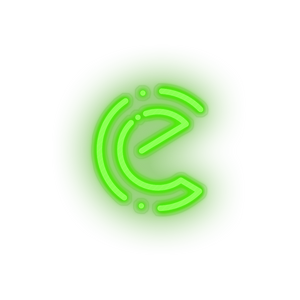 green 272_energy_coin_coin_crypto_crypto_currency led neon factory