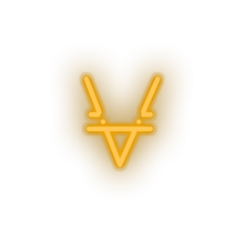 Load image into Gallery viewer, warm_white 274_via_coin_coin_crypto_crypto_currency led neon factory