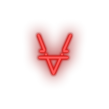 Load image into Gallery viewer, red 274_via_coin_coin_crypto_crypto_currency led neon factory