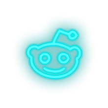 Load image into Gallery viewer, 275 Reddit logo Neon led factory