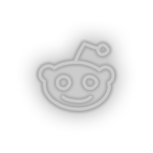 Load image into Gallery viewer, white 275_reddit_logo led neon factory