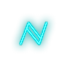 Load image into Gallery viewer, ice_blue 276_name_coin_blockchain_cryptocurrency_currency led neon factory