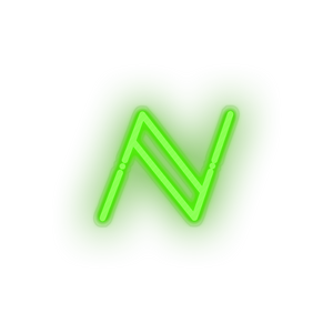 green 276_name_coin_blockchain_cryptocurrency_currency led neon factory