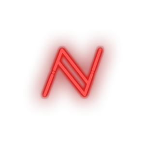 red 276_name_coin_blockchain_cryptocurrency_currency led neon factory