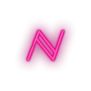pink 276_name_coin_blockchain_cryptocurrency_currency led neon factory