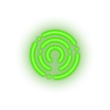 Load image into Gallery viewer, green 278_cloakcoin_alternative_currency_cloak led neon factory