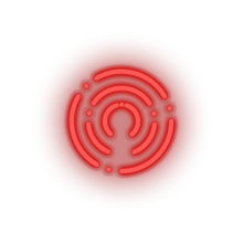 Load image into Gallery viewer, red 278_cloakcoin_alternative_currency_cloak led neon factory